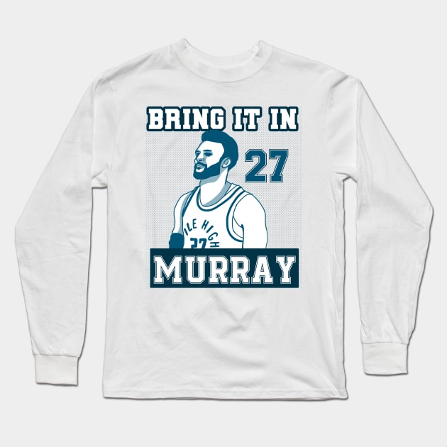 Jamal Murray Long Sleeve T-Shirt by BINSU